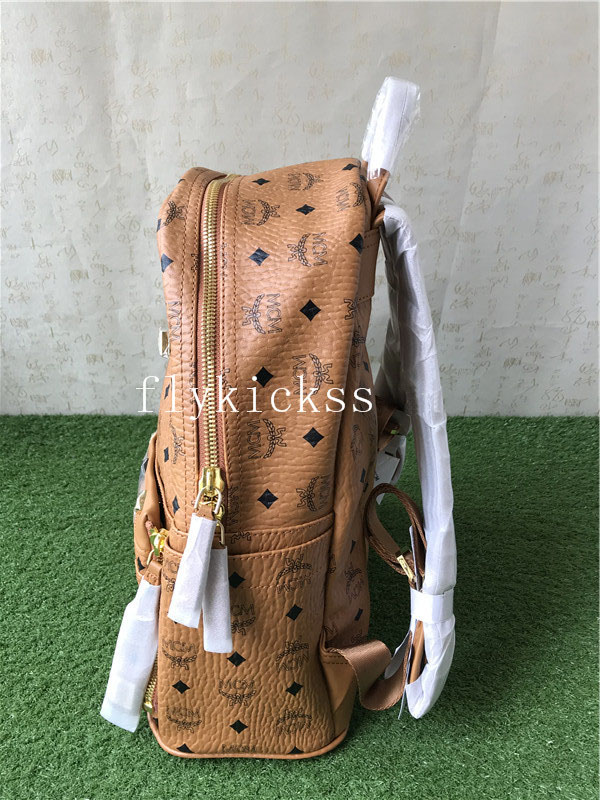 MCM Brown Backpack Biggest Size